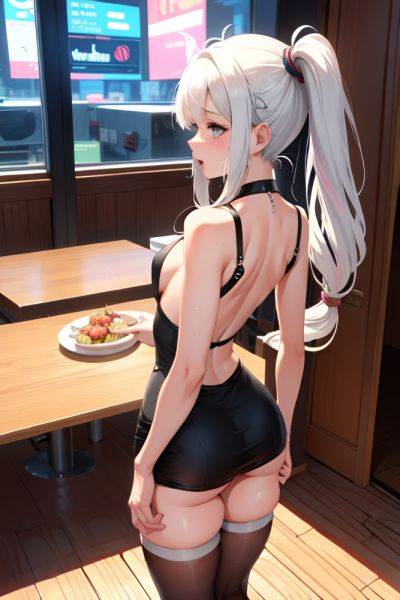 Anime Skinny Small Tits 18 Age Orgasm Face White Hair Pigtails Hair Style Light Skin Cyberpunk Restaurant Back View T Pose Teacher 3681450977890484679 - AI Hentai - aihentai.co on pornintellect.com