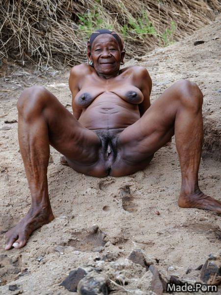 Hairy black hair himba 90 skinny photo woman AI porn - made.porn on pornintellect.com