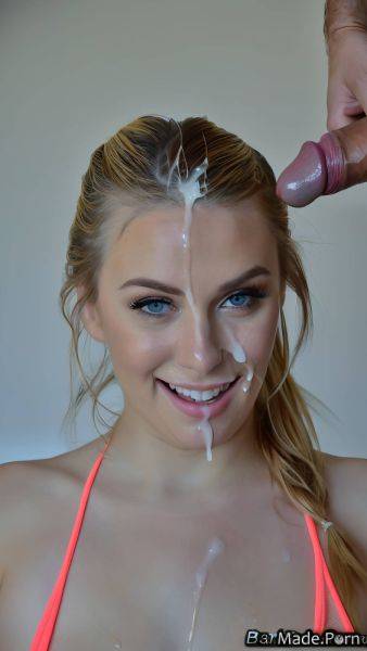 Busty cum on tits huge boobs big balls braided hair maroon cumshot AI porn - made.porn on pornintellect.com