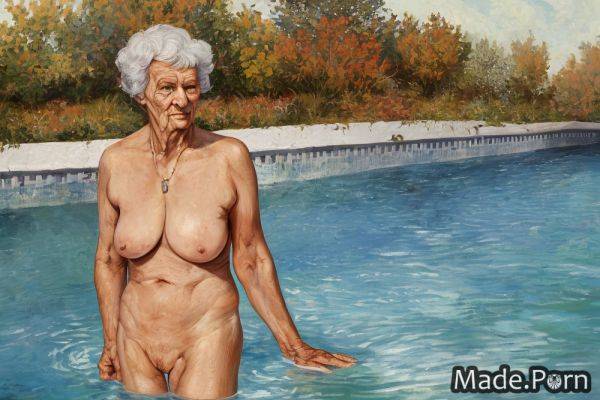 Topless oil woman bottomless nude 80 AI porn - made.porn on pornintellect.com