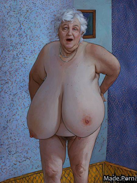 Busty full shot long hair skinny nipples fairer skin bbw AI porn - made.porn on pornintellect.com