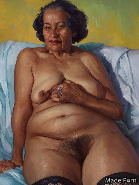 Pastel navy white maroon nude fat oil AI porn - made.porn on pornintellect.com