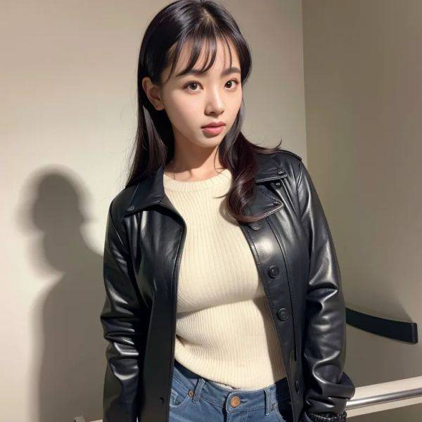 ,korean,woman,twenties,(RAW photo, best quality, masterpiece:1.1), (realistic, photo-realistic:1.2), ultra-detailed, ultra high res, physically-based rendering,hair behind ear,bangs,beautiful,Looking at viewer,perfect - pornmake.ai - North Korea on pornintellect.com