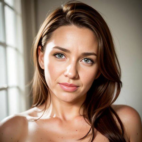 ,white people,woman,twenties,(RAW photo, best quality, masterpiece:1.1), (realistic, photo-realistic:1.2), ultra-detailed, ultra high res, physically-based rendering,brown hair,(adult:1.5) - pornmake.ai on pornintellect.com