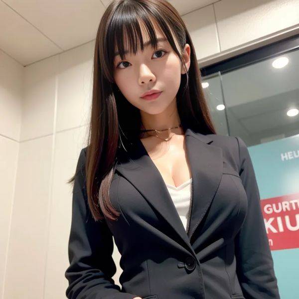 ,korean,woman,twenties,(RAW photo, best quality, masterpiece:1.1), (realistic, photo-realistic:1.2), ultra-detailed, ultra high res, physically-based rendering,hair behind ear,bangs,beautiful,cool,Looking at viewer,normal - pornmake.ai - North Korea on pornintellect.com