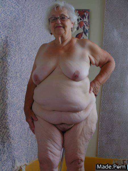 Stripper white hair fat nipples full shot gigantic boobs huge boobs AI porn - made.porn on pornintellect.com