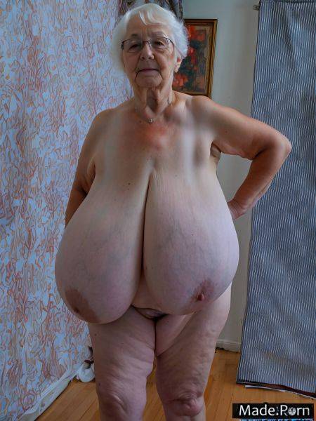 Hairy white hair sun tanning thick thighs 90 glasses pawg AI porn - made.porn on pornintellect.com