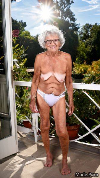Caucasian photo woman nipples sun tanning bikini looking at viewer AI porn - made.porn on pornintellect.com
