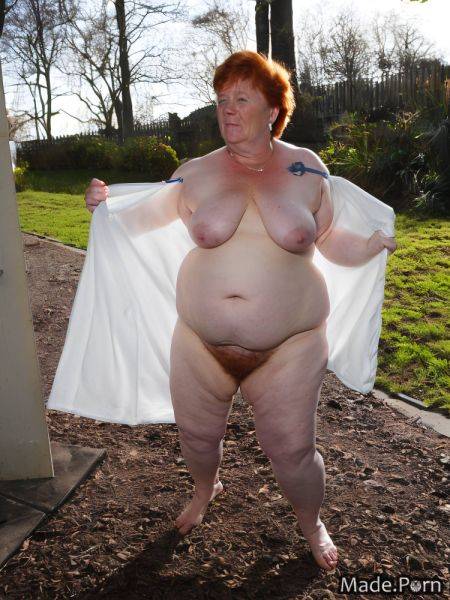 Big ass photo full shot ginger ssbbw street standing AI porn - made.porn on pornintellect.com