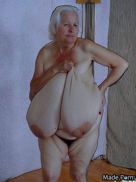 Big hips vintage white hair pawg saggy tits huge boobs messy hair AI porn - made.porn on pornintellect.com
