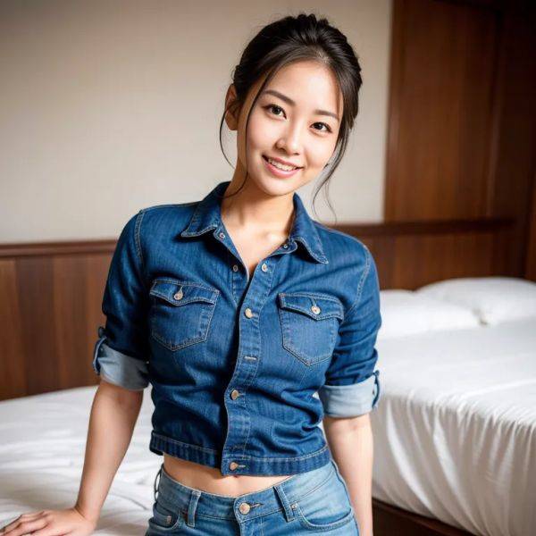 , japanese,woman,thirties,(RAW photo, best quality, masterpiece:1.1), (realistic, photo-realistic:1.2), ultra-detailed, ultra high res, physically-based rendering,short hair,slicked back,beautiful,(smile),(aegyo - pornmake.ai - Japan on pornintellect.com