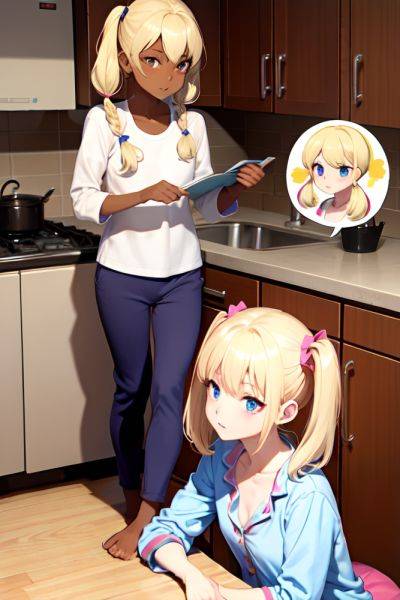 Anime Skinny Small Tits 70s Age Orgasm Face Blonde Pigtails Hair Style Dark Skin Comic Kitchen Side View Plank Pajamas 3683978993505734940 - AI Hentai - aihentai.co on pornintellect.com