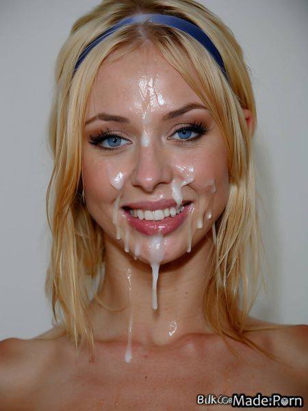 Hairband nude daytime light smile tanned skin photo AI porn - made.porn on pornintellect.com