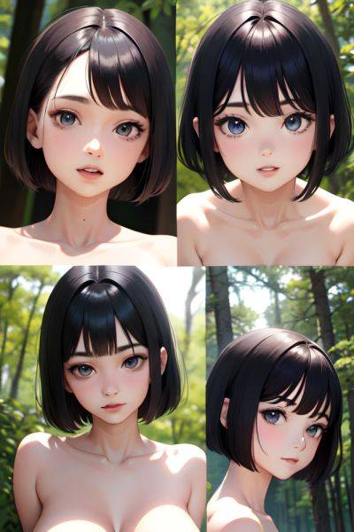 Anime Pregnant Small Tits 40s Age Seductive Face Black Hair Bobcut Hair Style Light Skin Skin Detail (beta) Forest Close Up View Eating Nude 3685223676107226153 - AI Hentai - aihentai.co on pornintellect.com