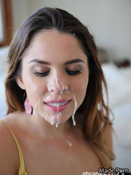Amateur fairer skin mid-length hair pastel smile bedroom close up AI porn - made.porn on pornintellect.com