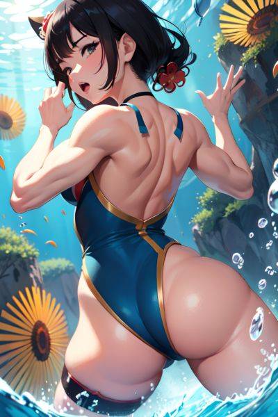 Anime Muscular Small Tits 60s Age Orgasm Face Black Hair Bangs Hair Style Light Skin Crisp Anime Underwater Back View Spreading Legs Geisha 3685416950852362961 - AI Hentai - aihentai.co on pornintellect.com