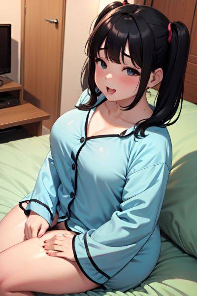 Anime Chubby Small Tits 50s Age Ahegao Face Black Hair Pigtails Hair Style Light Skin Soft + Warm Stage Front View Massage Pajamas 3685552238997289285 - AI Hentai - aihentai.co on pornintellect.com