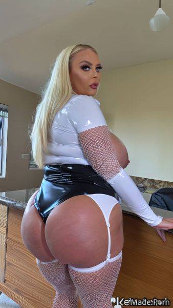 Big cock 50 blonde hair bun sundress facial titjob AI porn - made.porn on pornintellect.com