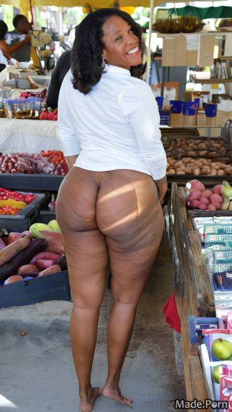 Big ass looking back photo looking at viewer 70 hairy nude AI porn - made.porn on pornintellect.com
