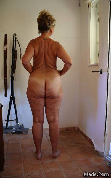 70 woman nude standing hairy perfect body big hips AI porn - made.porn on pornintellect.com