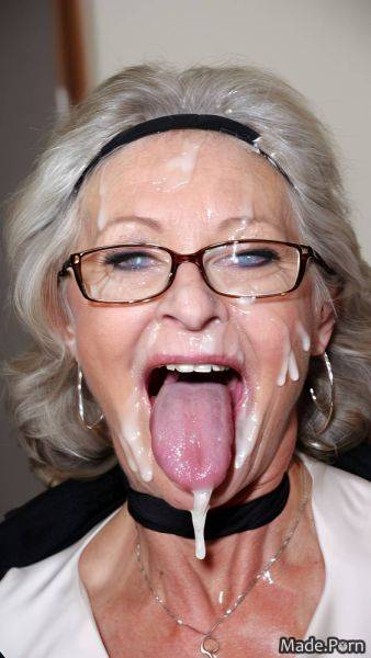 Shocked lebanese bukkake facial glasses open mouth photo AI porn - made.porn - Lebanon on pornintellect.com