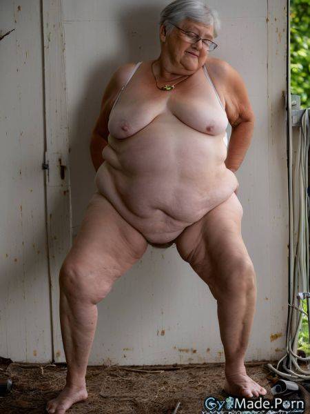 Indifferent look woman photo tall standing ssbbw thighs AI porn - made.porn on pornintellect.com