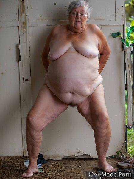 Thick thighs squatting white hair german tall thighs short hair AI porn - made.porn - Germany on pornintellect.com