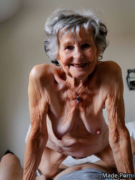 Woman white hair photo white cowgirl saggy tits pov AI porn - made.porn on pornintellect.com