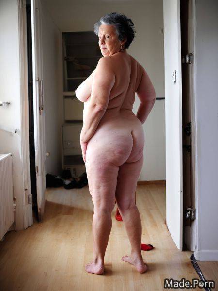 Prisoner short hair light fairer skin natural tits real eyebrow big ass AI porn - made.porn on pornintellect.com