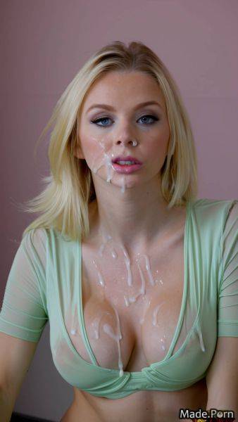 Blonde woman close up huge boobs perfect boobs photo stripper AI porn - made.porn on pornintellect.com