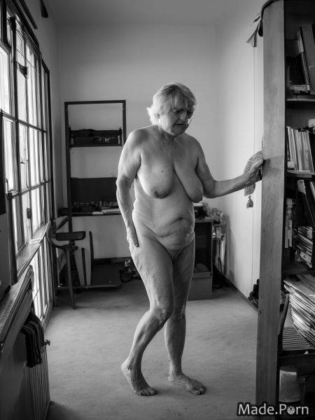 Light gray big hips thick thighs wife busty white hair AI porn - made.porn on pornintellect.com