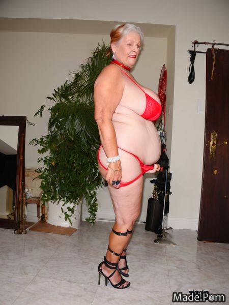 Oiled body wet saliva big tits wife huge boobs necklace AI porn - made.porn on pornintellect.com