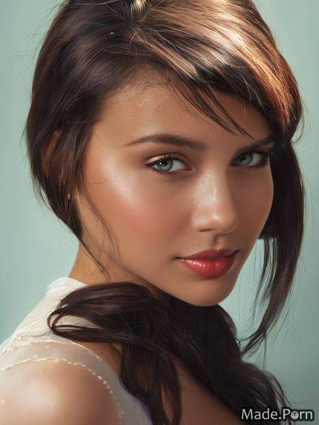 Lying looking at viewer sideview realistic art woman big tits 20 fingering AI porn - made.porn on pornintellect.com