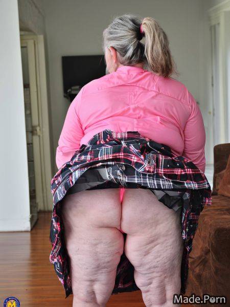 Medium shot pink standing pigtails 90 fairer skin neon AI porn - made.porn on pornintellect.com