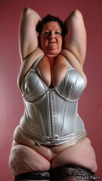 Corset lipstick fairer skin big tits saggy tits nude woman AI porn - made.porn on pornintellect.com