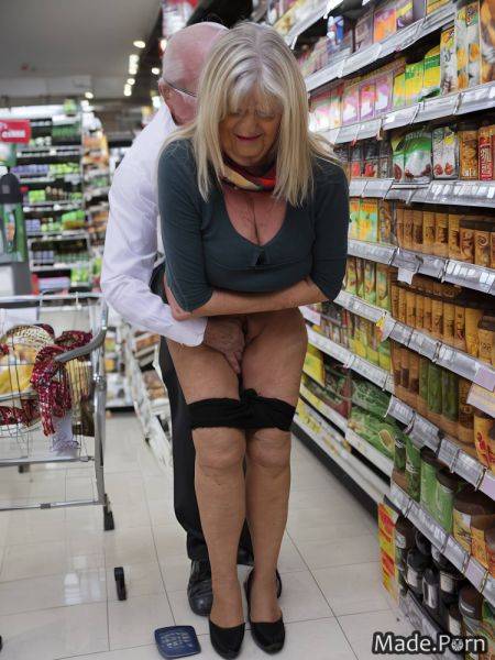 Upskirt blonde interracial scarf long hair photo sundress AI porn - made.porn on pornintellect.com
