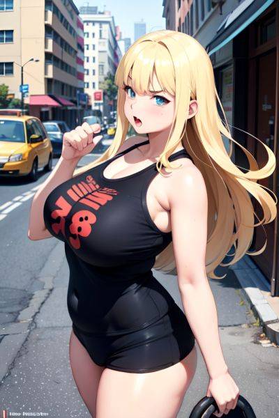 Anime Chubby Small Tits 18 Age Angry Face Blonde Straight Hair Style Light Skin Film Photo Street Side View Working Out Goth 3683174975704520707 - AI Hentai - aihentai.co on pornintellect.com