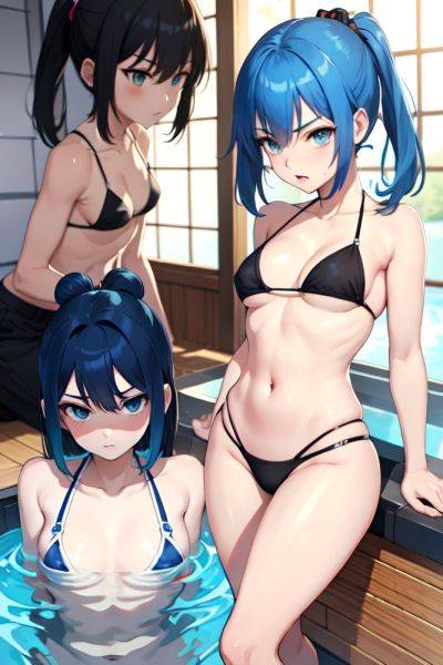 Anime Skinny Small Tits 18 Age Angry Face Blue Hair Bangs Hair Style Light Skin Black And White Hot Tub Side View Cumshot Bikini 3687767155811185877 - AI Hentai - aihentai.co on pornintellect.com