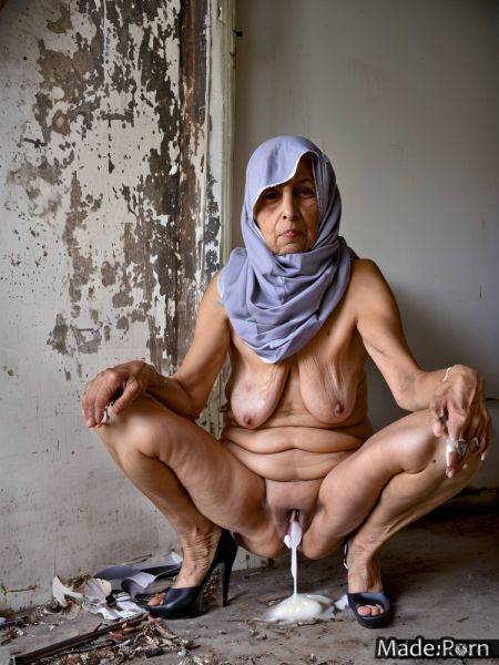 Squatting saggy tits niqab abandoned building cum in pussy facial 90 AI porn - made.porn on pornintellect.com