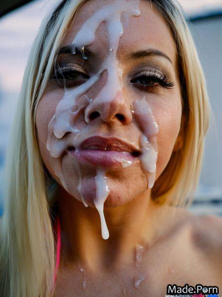 Looking at viewer geisha slutty photo bangs hair busty bukkake AI porn - made.porn on pornintellect.com