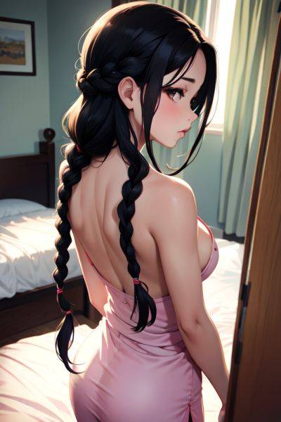 Anime Busty Small Tits 20s Age Pouting Lips Face Black Hair Braided Hair Style Light Skin Film Photo Bedroom Back View Cumshot Nurse 3690322233385240479 - AI Hentai - aihentai.co on pornintellect.com