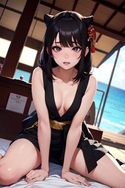 Anime Skinny Small Tits 18 Age Ahegao Face Brunette Bangs Hair Style Light Skin Charcoal Yacht Close Up View Straddling Geisha 3690542565209838848 - AI Hentai - aihentai.co on pornintellect.com