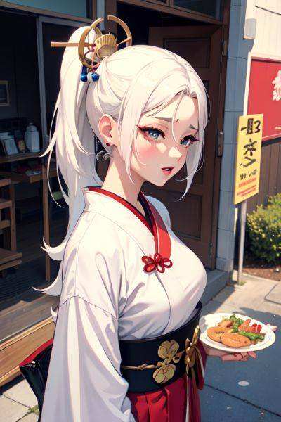 Anime Busty Small Tits 50s Age Orgasm Face White Hair Ponytail Hair Style Light Skin Vintage Street Side View Cooking Geisha 3690797686425188445 - AI Hentai - aihentai.co on pornintellect.com