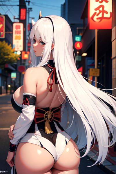 Anime Busty Huge Boobs 80s Age Shocked Face White Hair Straight Hair Style Dark Skin Soft Anime Strip Club Back View On Back Geisha 3691014152160649108 - AI Hentai - aihentai.co on pornintellect.com