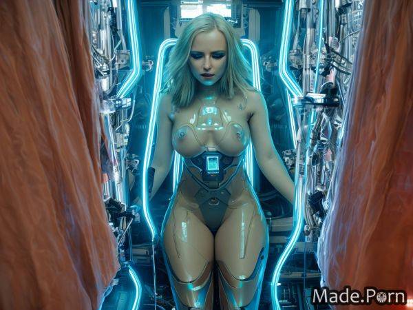 Sci-fi gigantic boobs neon pussy fucking perfect body perfect boobs floor AI porn - made.porn on pornintellect.com