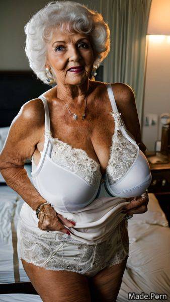 Bedroom flashing bed flashing tits saggy tits long fingernails fat AI porn - made.porn on pornintellect.com