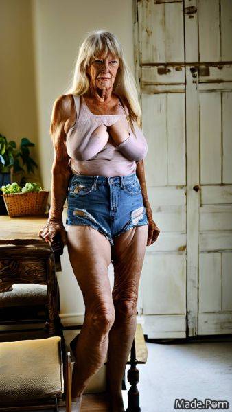 Woman caucasian full shot blonde tank top slutty made AI porn - made.porn on pornintellect.com