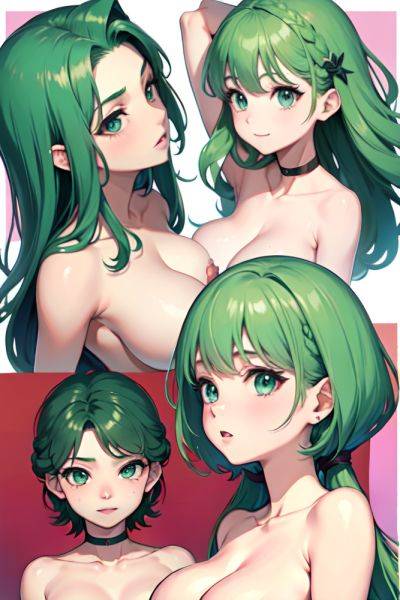 Anime Busty Small Tits 30s Age Shocked Face Green Hair Pixie Hair Style Light Skin Skin Detail (beta) Wedding Side View Massage Partially Nude 3691450950957062521 - AI Hentai - aihentai.co on pornintellect.com