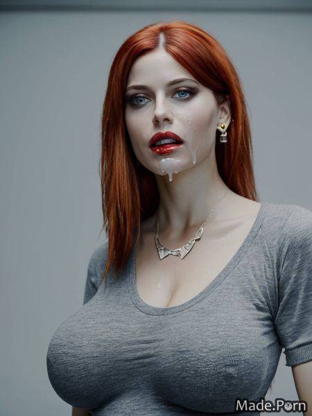 Blue hair long legs huge boobs danish big tits daytime open mouth AI porn - made.porn - Denmark on pornintellect.com