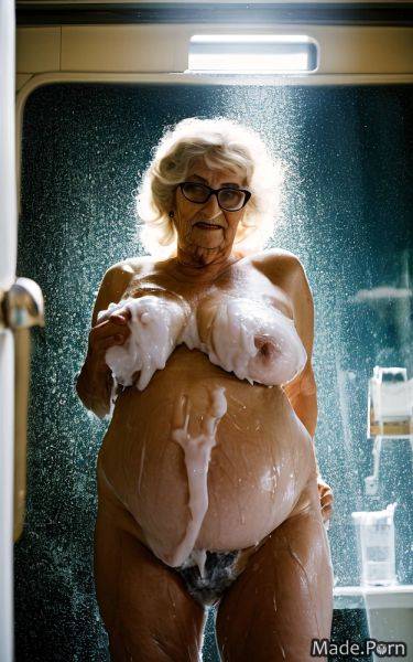 Thick made bathing chubby full shot big hips glasses AI porn - made.porn on pornintellect.com